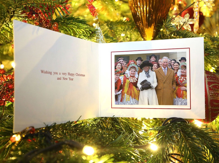 Prince Charles, Camilla Bowles, Christmas Card